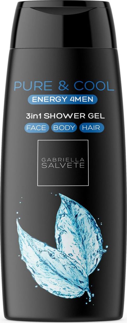 Gabriella Salvete  Energy 4Men Pure & Cool 3in1 Żel pod prysznic 250ml 1