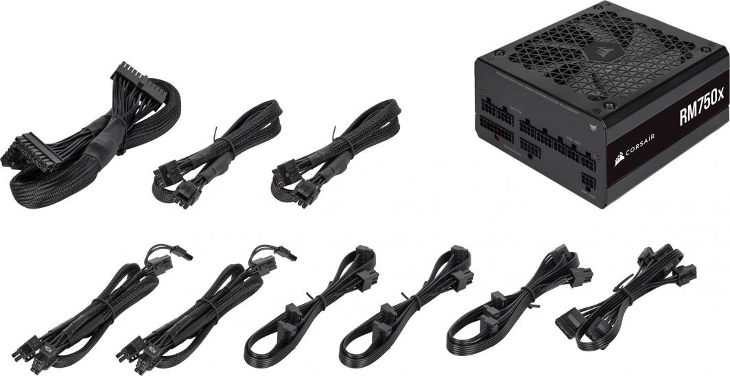 CORSAIR RM750 2021 750W 12VHPWRケーブル付 CORSAIR RM750 2021 750W 12VHPWRケーブル付 電源ユニット