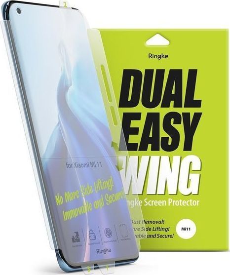 Ringke Ringke Dual Easy 2x folia ochronna Xiaomi Mi 11 1