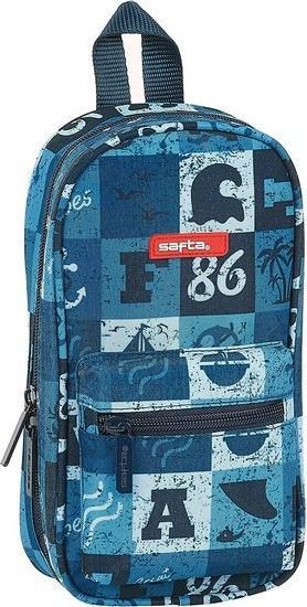 Piórnik Safta Piórnik w kształcie Plecaka Safta Blue Vibes (33 Części) 1