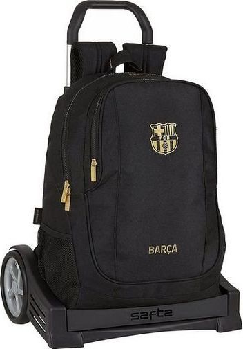 F.C. Barcelona Torba szkolna z kółkami Evolution F.C. Barcelona 20/21 Czarny 1