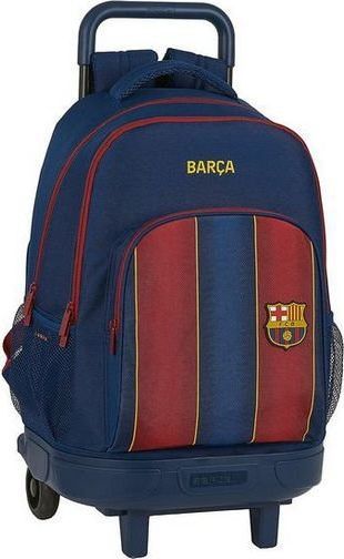 F.C. Barcelona Torba szkolna z kółkami Compact F.C. Barcelona 20/21 Kasztanowy Granatowy 1