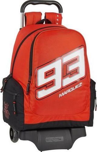 Marc Marquez Torba szkolna z kółkami 905 Marc Marquez Czarny Czerwony 1