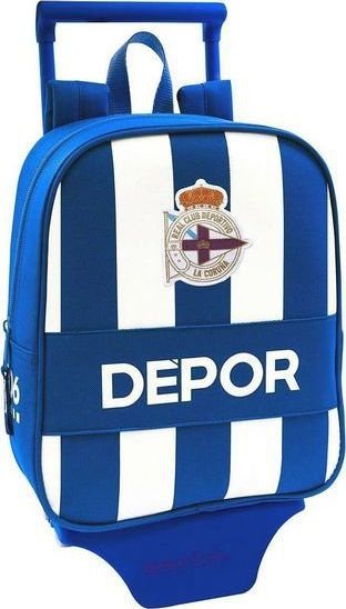 Deportivo de la Corua Torba szkolna z kółkami 805 R. C. Deportivo de La Corua Niebieski Biały 1