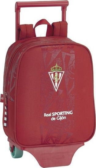 Real Sporting de Gijon Torba szkolna z kółkami 805 Real Sporting de Gijón Czerwony 1