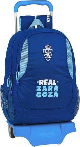 Real Zaragoza Torba szkolna z kółkami 905 Real Zaragoza Niebieski Jasnoniebieski 1
