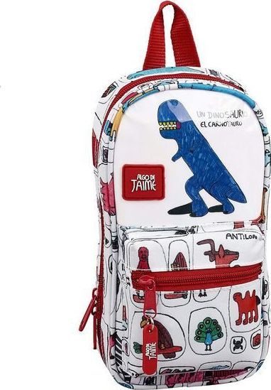 Piórnik Algo de Jaime Piórnik w kształcie Plecaka Algo de Jaime Biały (33 Części) 1