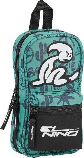 Piórnik EL Nio Pencil Case Backpack El Nio Beach Party Czarny Kolor Zielony 1