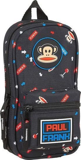 Piórnik Paul Frank Pencil Case Backpack Paul Frank Retro Gamer Czarny (33 Części) 1