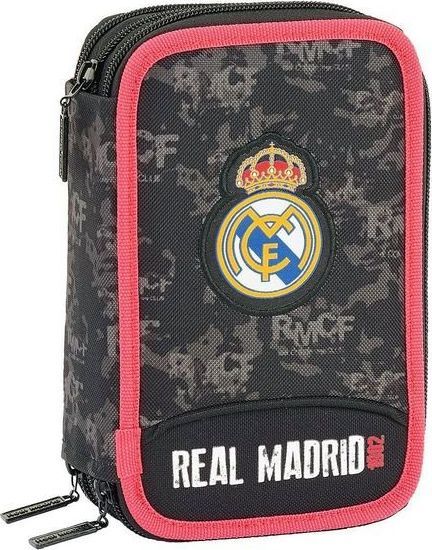 Piórnik Real Madrid Piórnik potrójny Real Madrid C.F. Czarny (41 Części) 1