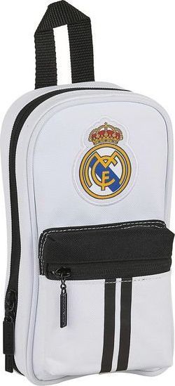 Piórnik Real Madrid Piórnik w kształcie Plecaka Real Madrid C.F. 20/21 Biały Czarny (33 Części) 1