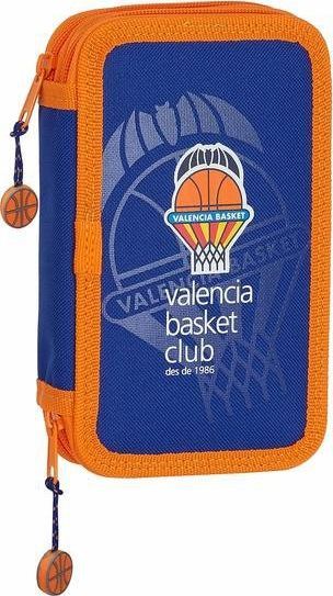 Piórnik Valencia Basket Piórnik Valencia Basket Niebieski Pomarańczowy (28 pcs) 1