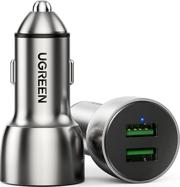 Ładowarka Ugreen CD213 2x USB-A 3 A  (UGR690GRY) 1