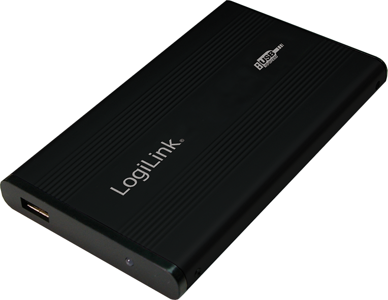 Kieszeń LogiLink USB 2.0 2,5" HDD (UA0040B) 1