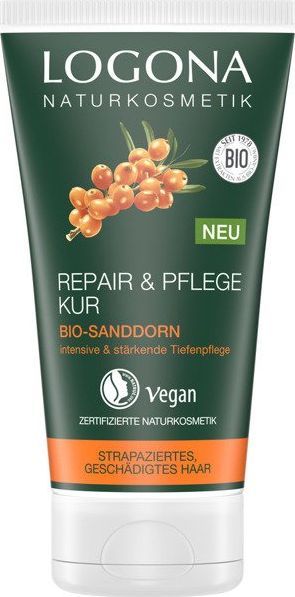 Logona Regenerująca maska do włosów z bio-rokitnikiem 1