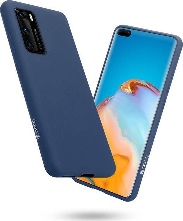 Crong Crong Color Cover - Etui Huawei P40 (niebieski) 1