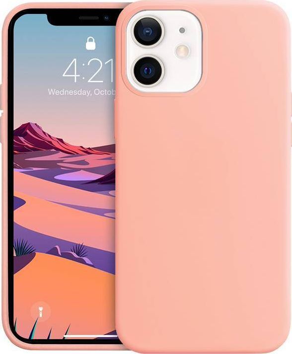 Crong Crong Color Cover - Etui iPhone 12 Mini (rose pink) 1