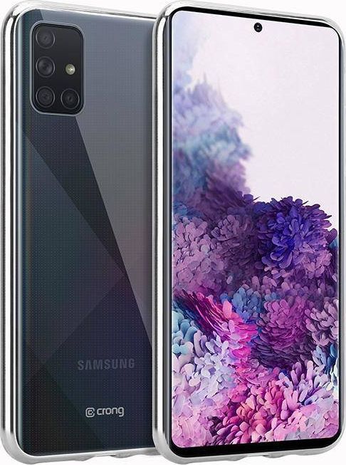 Crong Crong Crystal Slim Cover - Etui Samsung Galaxy A71 (przezroczysty) 1