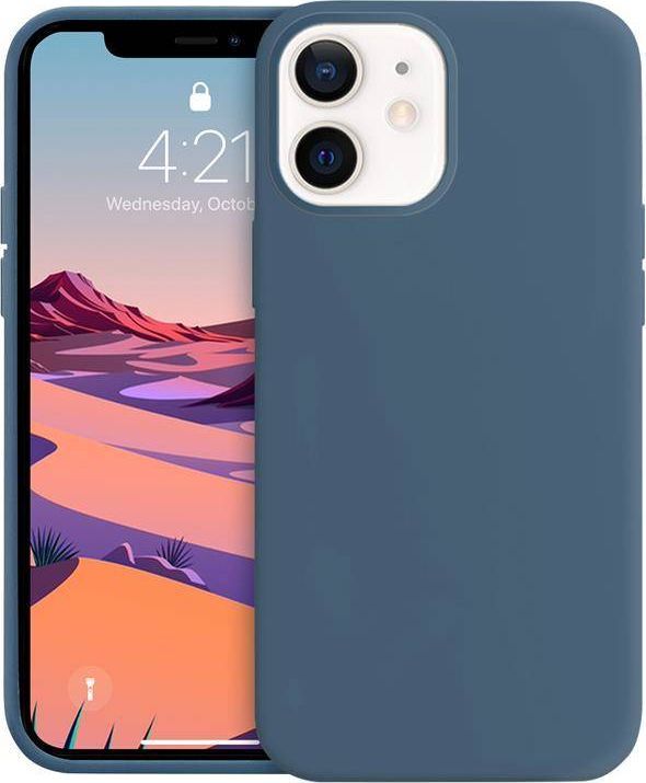 Crong Crong Color Cover - Etui iPhone 12 Mini (granatowy) 1