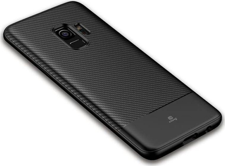 Crong Crong Prestige Carbon Cover - Etui Samsung Galaxy S9 (czarny) 1