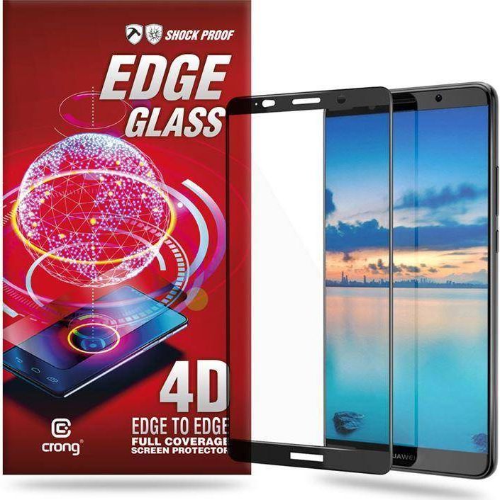Crong Crong Edge Glass 4D Full Glue - Szkło hartowane na cały ekran Huawei Mate 10 Pro 1