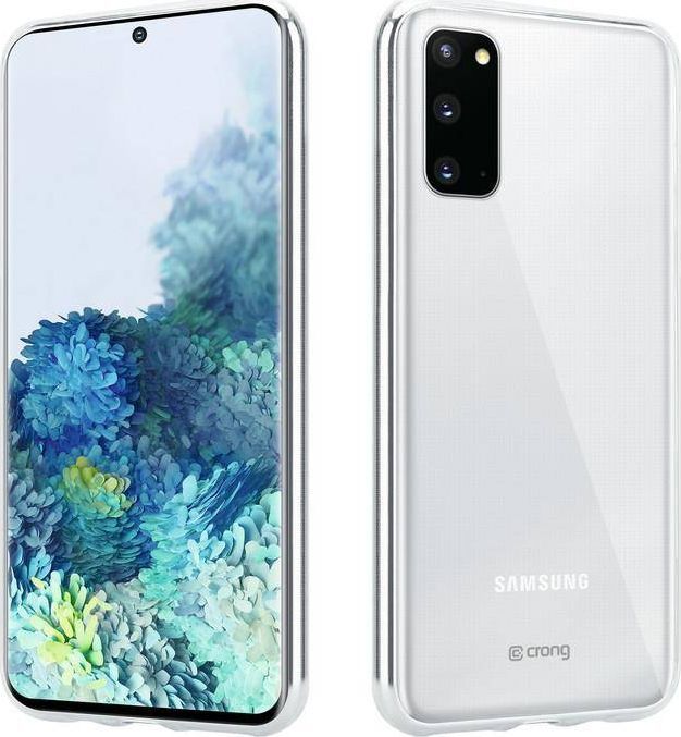 Crong Crong Crystal Slim Cover - Etui Samsung Galaxy S20 (przezroczysty) 1