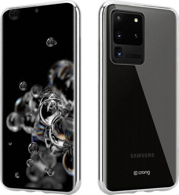 Crong Crong Crystal Slim Cover - Etui Samsung Galaxy S20 Ultra (przezroczysty) 1