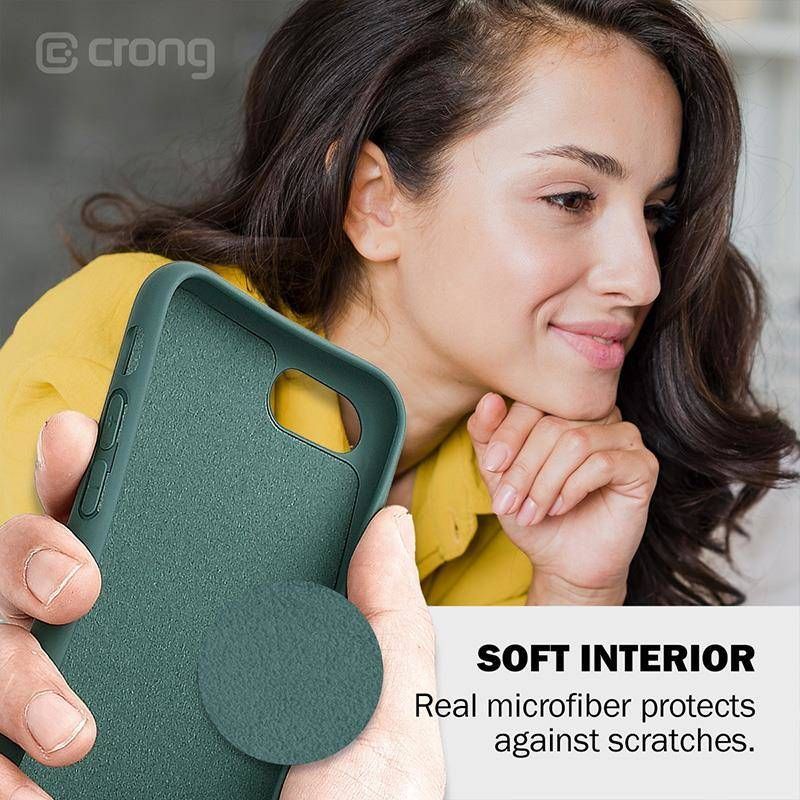Crong Crong Color Cover - Etui iPhone SE 2020 / 8 / 7 (zielony) 1