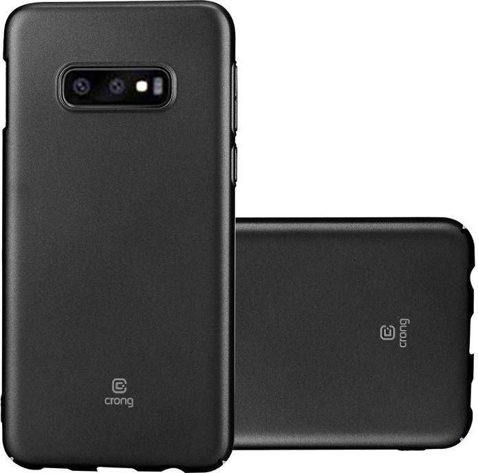 Crong Crong Smooth Skin - Etui Samsung Galaxy S10e (czarny) 1