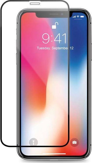 Crong Crong Crystal Shield Cover - Zestaw etui iPhone 11 Pro (przezroczysty) + szkło hybrydowe 9H 1