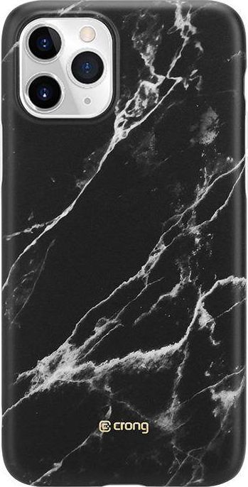 Crong Crong Marble Case Etui iPhone 11 Pro (czarny) 1