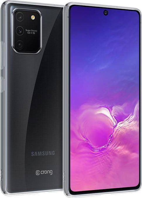 Crong Crong Crystal Slim Cover - Etui Samsung Galaxy S10 Lite (przezroczysty) 1
