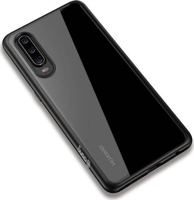 Crong Crong Clear Cover - Etui Huawei P30 (czarny) 1