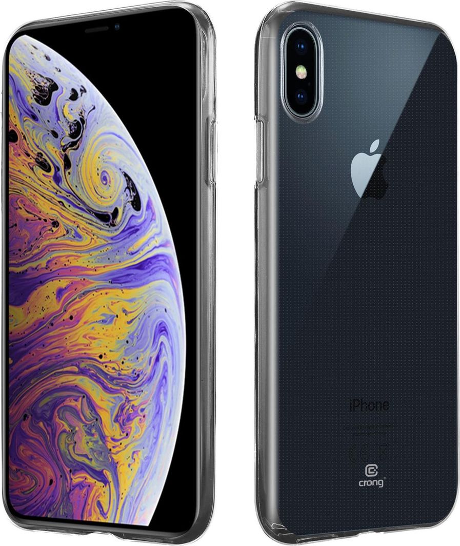 Crong Crong Crystal Slim Cover - Etui iPhone Xs Max (przezroczysty) 1