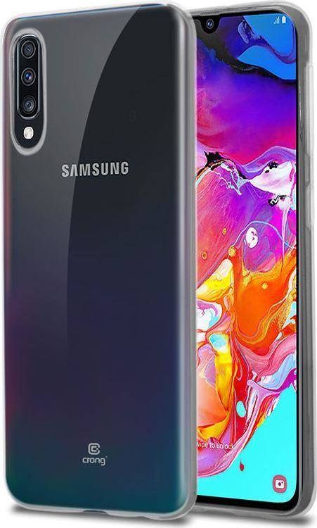Crong Crong Crystal Slim Cover - Etui Samsung Galaxy A70 (przezroczysty) 1