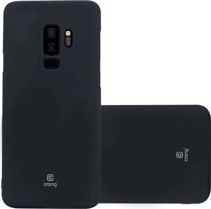 Crong Crong Smooth Skin - Etui Samsung Galaxy S9+ (czarny) 1