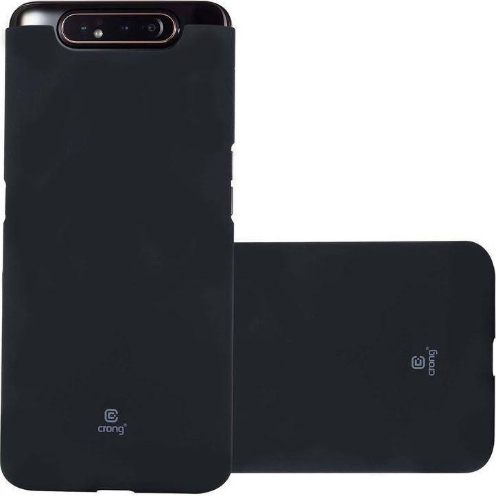 Crong Crong Smooth Skin - Etui Samsung Galaxy A80 / A90 (czarny) 1