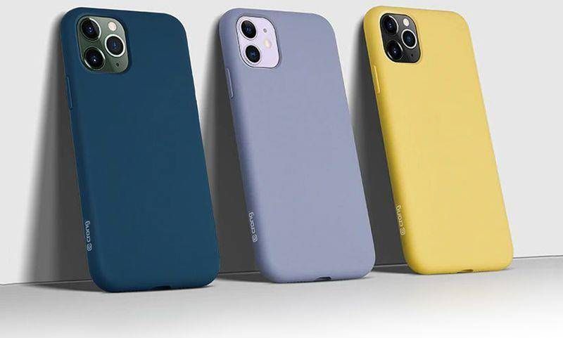 Crong Crong Color Cover - Etui iPhone 11 (granatowy) 1