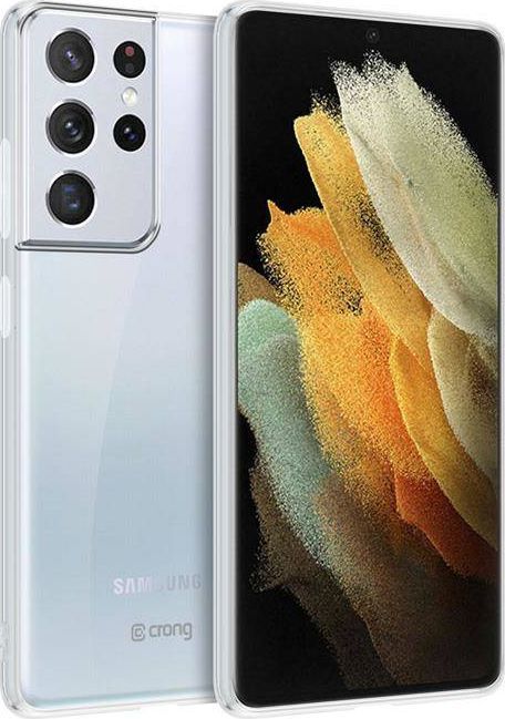 Crong Crong Crystal Slim Cover - Etui Samsung Galaxy S21 Ultra (przezroczysty) 1