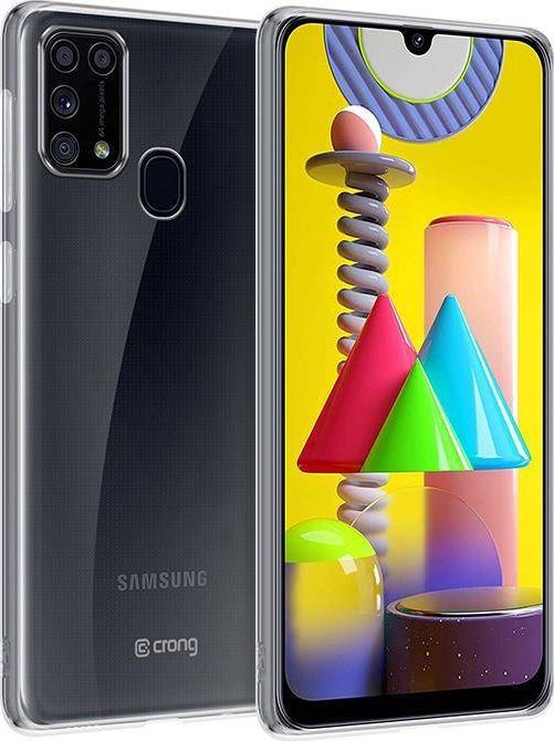 Crong Crong Crystal Slim Cover - Etui Samsung Galaxy M31 (przezroczysty) 1