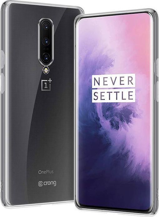 Crong Crong Crystal Slim Cover - Etui OnePlus 7 Pro (przezroczysty) 1