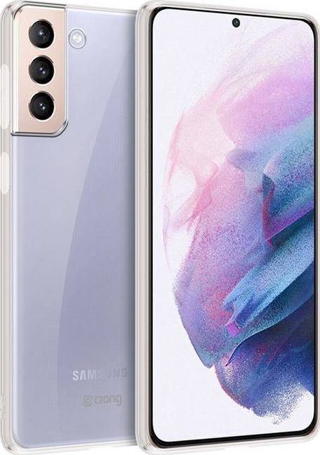 Crong Crong Crystal Slim Cover - Etui Samsung Galaxy S21+ (przezroczysty) 1