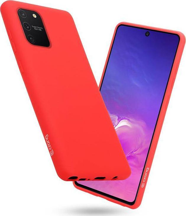 Crong Crong Color Cover - Etui Samsung Galaxy S10 Lite (czerwony) 1