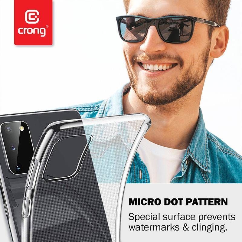 Crong Crong Crystal Slim Cover - Etui OnePlus 7T Pro (przezroczysty) 1