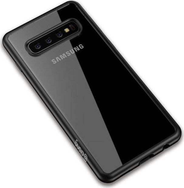 Crong Crong Clear Cover - Etui Samsung Galaxy S10 (czarny) 1