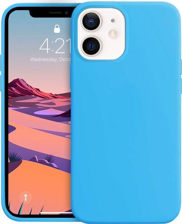 Crong Crong Color Cover - Etui iPhone 12 Mini (niebieski) LIMITED EDITION 1