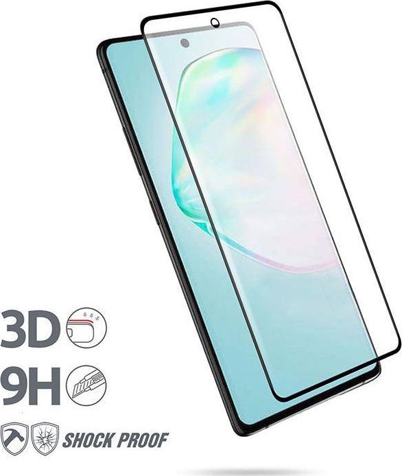 Crong Crong 3D Armour Glass Szkło hartowane 9H na cały ekran Samsung Galaxy A91 / S10 Lite 1