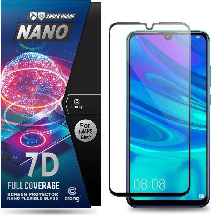 Crong Crong 7D Nano Flexible Glass - Szkło hybrydowe 9H na cały ekran Huawei P Smart 2019 1