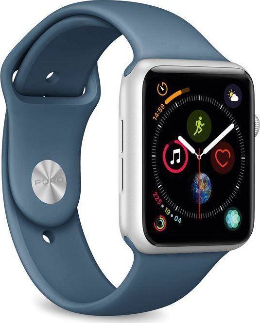 Puro PURO ICON - Elastyczny pasek sportowy do Apple Watch 42 / 44 mm (S/M & M/L) (Avio) 1