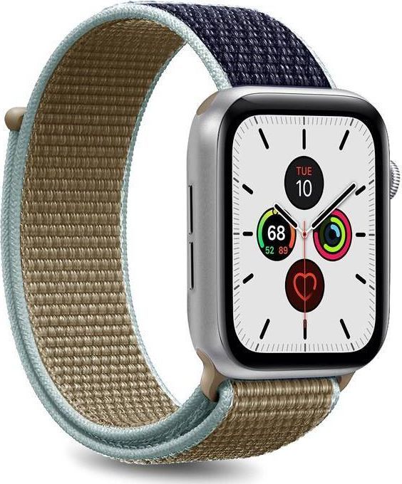 Puro PURO Nylon - Pasek do Apple Watch 42 / 44 mm (Khaki/Granatowy) 1